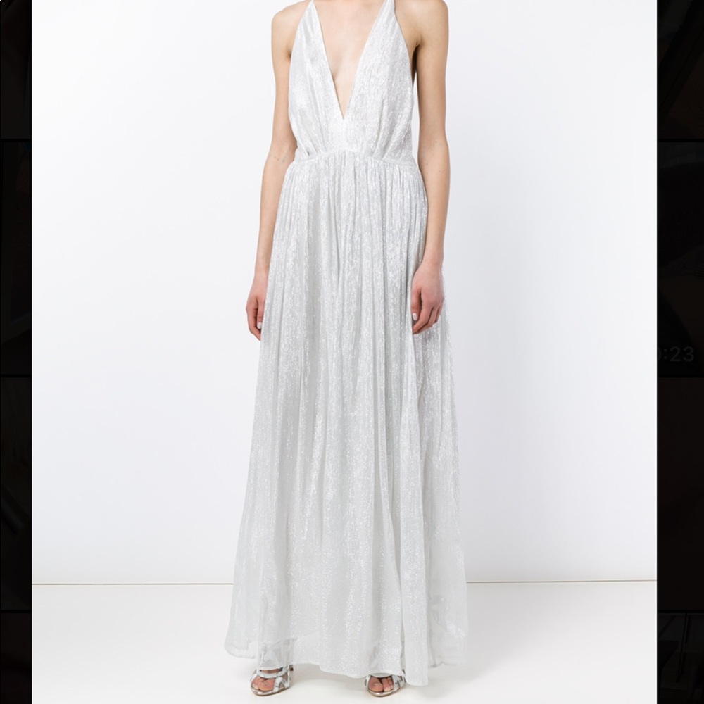Mes Demoiselles Monica Silver dress